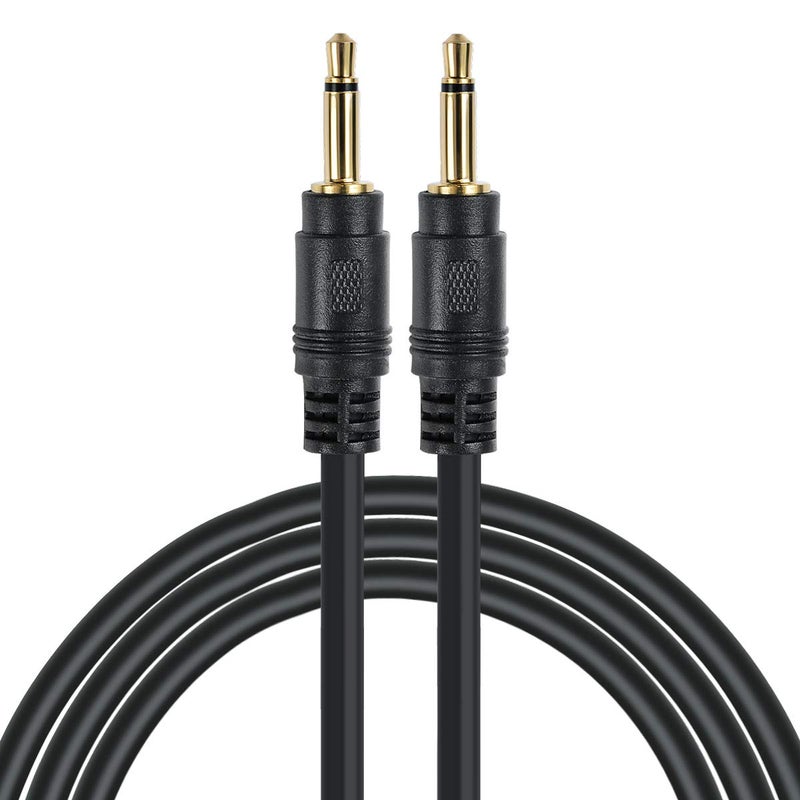 TENINYU 3.5mm Mono Cable - 12V Trigger, IR Infrared Sensor Receiver Extension Extender, 3.5mm 1/8" TS Monaural Mini Mono Audio Plug Jack Connector Male to Male Cable (12FT) - Image 1